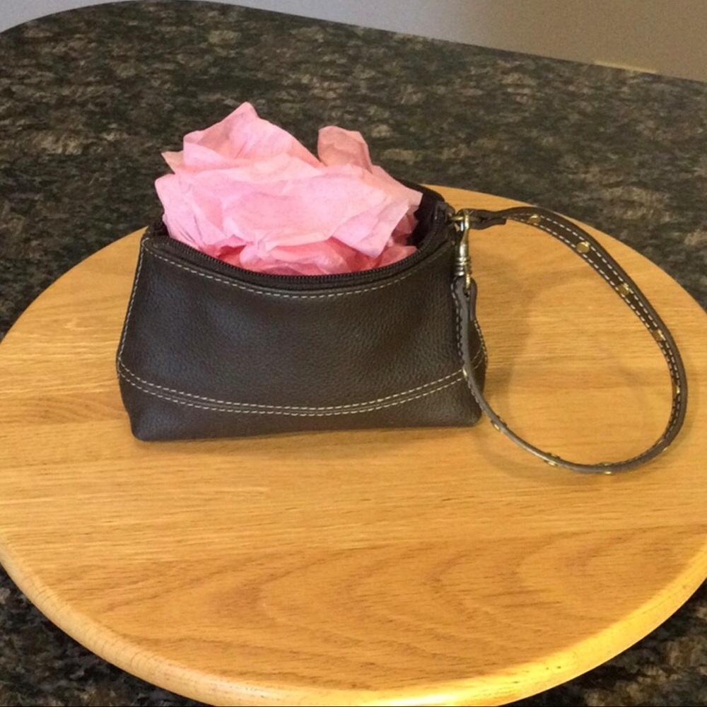 Brown Wristlet